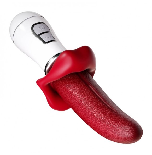MizzZee - MouthLick Tongue Wand (Chargeable - Red) MizzZee - MouthLick Tongue Wand (Chargeable - Red)